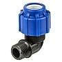 Угольник (отвод) компрессионный PN 16 для ПЭ DN 20-1/2'' обжимное-штуцер купить в Челябинске | "Проконсим"