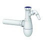Сифон для мойки Unicorn В510V, 40х40 прямой отвод, 1 1/2'' х40 с отводом для стиральной машины преходник 40х32 купить в Челябинске | "Проконсим"