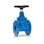 Задвижки чугунные DN 250-600 PN 16 с обрезиненным клином с редуктором под электропривод FAF 6000 купить в Челябинске | "Проконсим"