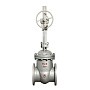 Задвижка стальная 30с541нж DN 600 PN 16 фланцевая с редуктором L=800мм класс ''А'' САЗ АВАНГАРД купить в Челябинске | "Проконсим"