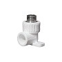 Угольник установочный ПП 20-1/2'' PN 25 белый VALFEX Pro купить в Челябинске | "Проконсим"