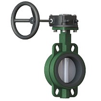 Затворы чугунные дисковые DN 40-600 PN 16 межфланцевые с диском из нержавеющей стали с редуктором GALA Тип.2302H-G купить в Челябинске | "Проконсим"
