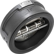 Клапаны обратные 2-створчатые чугунные DN 150-600 PN 16 межфланцевые до 120гр. створки из чугуна РИДАН ЗОД купить в Челябинске | "Проконсим"