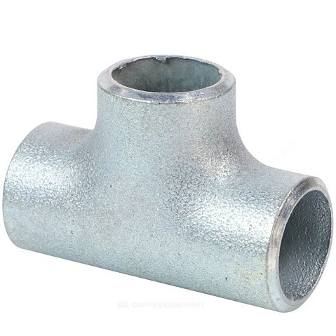 Тройник стальной Дн 139,7х4,0-114,3х3,6 (DN 125-100) переходной оцинкованный 1 исполнение ГОСТ 17376-2001 купить в Челябинске | "Проконсим"