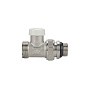 Клапан радиаторный VARMEGA VM10312 DN15x20 PN10 прямой настроечный G-1/2''х3/4'' еврокомус, с уплотнением штуцер купить в Челябинске | "Проконсим"