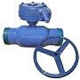 Краны стальные шаровые цельносварные КШ.Ц.П.Р DN 125 PN 25 приварные с редуктором Seagull купить в Челябинске | "Проконсим"