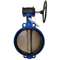 Затворы чугунные дисковые DN 150-800 PN 16 межфланцевые с диском из нержавеющей стали с редуктором СибЗТА 32ч501р купить в Челябинске | "Проконсим"