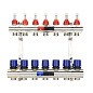 Коллекторная группа из латуни DN 25-7 вых. G-3/4'' евроконус, с расходомерами, без дренажного крана и воздухоотводчика VARMEGA VM15407 купить в Челябинске | "Проконсим"