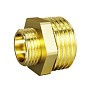 Ниппель латунный DN 20-15 PN 40 штуцер-штуцер переходный LD Pride купить в Челябинске | «Проконсим»