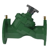 Клапаны балансировочные DN 32-600 PN 16 фланцевые с измерительными ниппелями GALA Тип. 1216H купить в Челябинске | "Проконсим"