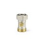 Узелы нижнего подключения VARMEGA VM143 DN20 прямой однотрубный 3/4''x3/4'' евроконус муфта-штуцер купить в Челябинске | "Проконсим"