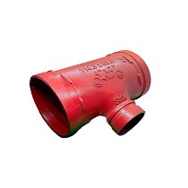  Тройник пер под ВНbspt резьбу DN32х25х25 (1'') Дн42х34х34 грувлок (930240259) со склада Проконсим в Челябинске