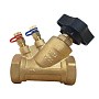 Клапан балансировочный латунный DN50 PN25 наклонный муфта-муфта Kvs 33,0 м³/ч с измерительными ниппелями GALA Тип. 1206 купить в Челябинске | "Проконсим"
