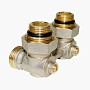Узел нижнего подключения Vekotrim DN 15 PN 10 угловой двухтрубный 15-3/4'' с ниппелем, штуцер купить в Челябинске | "Проконсим"