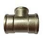 Тройники латунные никелированные DN 20-25 PN 40 муфта-муфта-муфта переходные купить в Челябинске | "Проконсим"