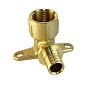 Угольник латунный для PEX труб 20-1/2'' PN 16  под надвижную гильзу Valfex VF.454.AF купить в Челябинске | "Проконсим"
