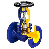 Клапаны сильфонные DN 15-200 PN 40 стальные до 450гр. фланцевые Zetkama zBEL.234F купить в Челябинске | "Проконсим"