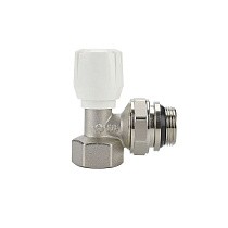 Вентили радиаторные ручные DN 20 PN 10 угловые 3/4'' с уплотнением муфта-штуцер VARMEGA купить в Челябинске | "Проконсим"