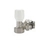 Вентили радиаторные ручные DN 20 PN 10 угловые 3/4'' с уплотнением муфта-штуцер VARMEGA купить в Челябинске | "Проконсим"