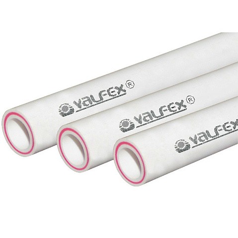 Труба ПП 20х3,4 SDR 6 PN 25 армированная стекловолокном белая Valfex купить в Челябинске | "Проконсим"