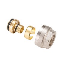 Евроконус обжимной DN 16-20 PN 10 для PEX и МП-труб c накидной гайкой MVI купить в Челябинске | "Проконсим"