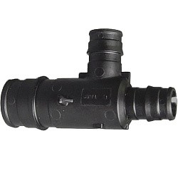 Новинка! Тройник PPSU под надвижную гильзу OP-OP 50-32-50 PN 10 ONE PLUS (930020618) со склада Проконсим в Челябинске