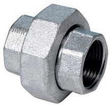 Американки чугунные DN 15-25 PN 16 оцинкованные прямые муфта-муфта купить в Челябинске | "Проконсим"