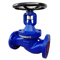 Клапаны запорные DN 15-300 PN 16 серый чугун с сильфонным уплотнением фланцевые АСТА В313 купить в Челябинске | "Проконсим"