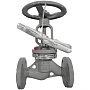 Клапан запорный (вентиль) 15с65нж DN 25 PN 16 160мм фланцевый класс A до 450гр. СибЗТА
