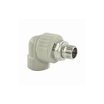 Угольник для радиатора VALFEX 25 PN 25 G-1/2'' американка-НР серый купить в Челябинске | "Проконсим"