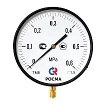  Манометры ТМ-810Р.00 котловый, 250мм, M20x1,5, радиальные РСМ (930093040) со склада Проконсим в Челябинске