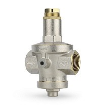 Регуляторы давления DN 15-50 PN 16 мембранные никелированные под манометр VARMEGA купить в Челябинске | "Проконсим"