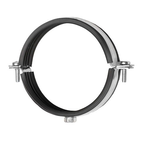 Хомут стальной оцинкованный 3/4'' (25-30) М8 без крепежа купить в Челябинске | "Проконсим"