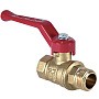 Краны латунные шаровые 11Б27фт1М DN 15-50 PN 25-40 рычаг муфта-штуцер Valfex.215 DeltaPro купить в Челябинске | "Проконсим"