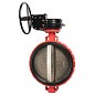 Затвор дисковый поворотный DN 400 PN 16 межфланцевый с диском из чугуна уплотнение-EPDM редуктор Рашворк 200 купить в Челябинске | "Проконсим"