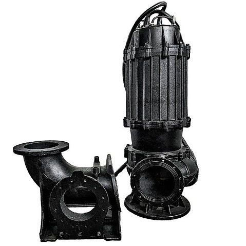 Насос канализационный CNP 50WQ9-22-2.2AC(I) 2,2кВт 3х380В чугунный с автоматической трубной муфтой DN 50 кабель 9м 40гр. купить в Челябинске | "Проконсим"