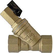 Фильтры сетчатые латунные DN 15-50 PN 25 муфтовые со спускным краном до 130гр. РИДАН FVR-DR купить в Челябинске | "Проконсим"