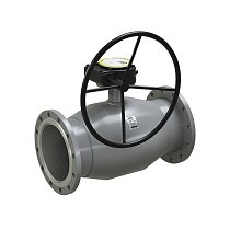 Краны стальные шаровые регулирующие DN 125-300 PN 16 цельносварные фланцевые с редуктором LD Regula купить в Челябинске | "Проконсим"