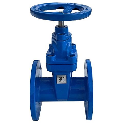 Задвижка чугунная 30ч39р DN 65 PN 10(16) с обрезиненным клином EPDM до 120гр. КНР купить в Челябинске | "Проконсим" (101469026)