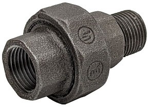 Американки чугунные DN 15-25 PN 16 муфта-штуцер с конусным уплотнением Fittex Plus купить в Челябинске | "Проконсим"