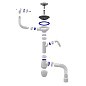 Сифон для мойки Unicorn В436V, 40х50 гибкий отвод, 3 1/2'' х40 с отводом для стиральной машины, круглый перелив купить в Челябинске | "Проконсим"