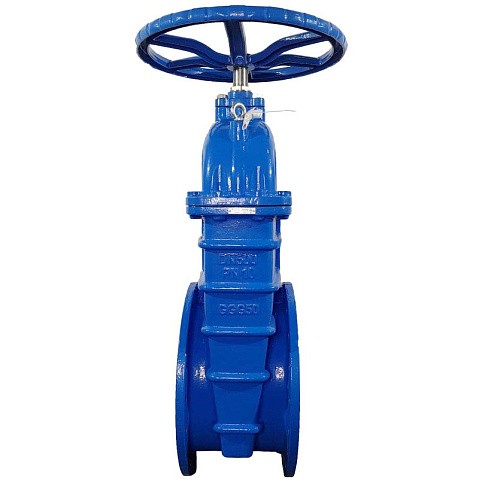 Задвижка чугунная 30ч39р DN 500 PN 10(16) с обрезиненным клином EPDM до 120гр. фланцевый ручной СИБЗТА купить в Челябинске | "Проконсим" (930130211)