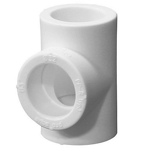 Тройник переходной ПП 75-50-75 PN 25 белый Pro Aqua PA14573P купить в Челябинске | "Проконсим"