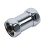 Монтажный комплект латунный хромированный DN 20-25 для полотенцесушителей гайка-гайка прямой купить в Челябинске | "Проконсим"