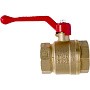 Кран латунный шаровой 11Б27фт1М DN 20 PN 40 рычаг муфта-муфта Valfex.214 DeltaPro купить в Челябинске | "Проконсим"