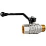 Краны латунные шаровые DN 15-50 PN 25-40 никелированные рычаг муфта-штуцер LD Pride 47.303 купить в Челябинске | "Проконсим"