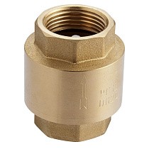 Клапаны обратные пружинные DN 15-50 PN 10-12 латунные муфтовые с пластиковым штоком MVI CV.215 купить в Челябинске | "Проконсим"