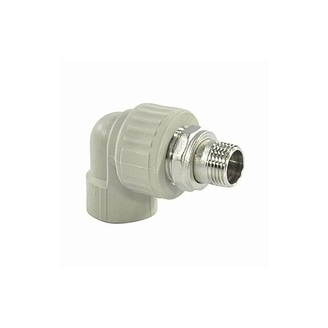 Угольник для радиатора VALFEX 25 PN 25 G-1/2'' американка-НР серый купить в Челябинске | "Проконсим"