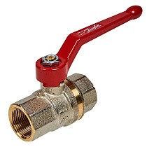 Краны латунные шаровые Danfoss с внутренней резьбой PN 40 никелированные купить в Челябинске | "Проконсим"