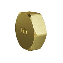 Заглушки латунные DN 15-50 PN 40 муфтовая LD Pride купить в Челябинске | "Проконсим"